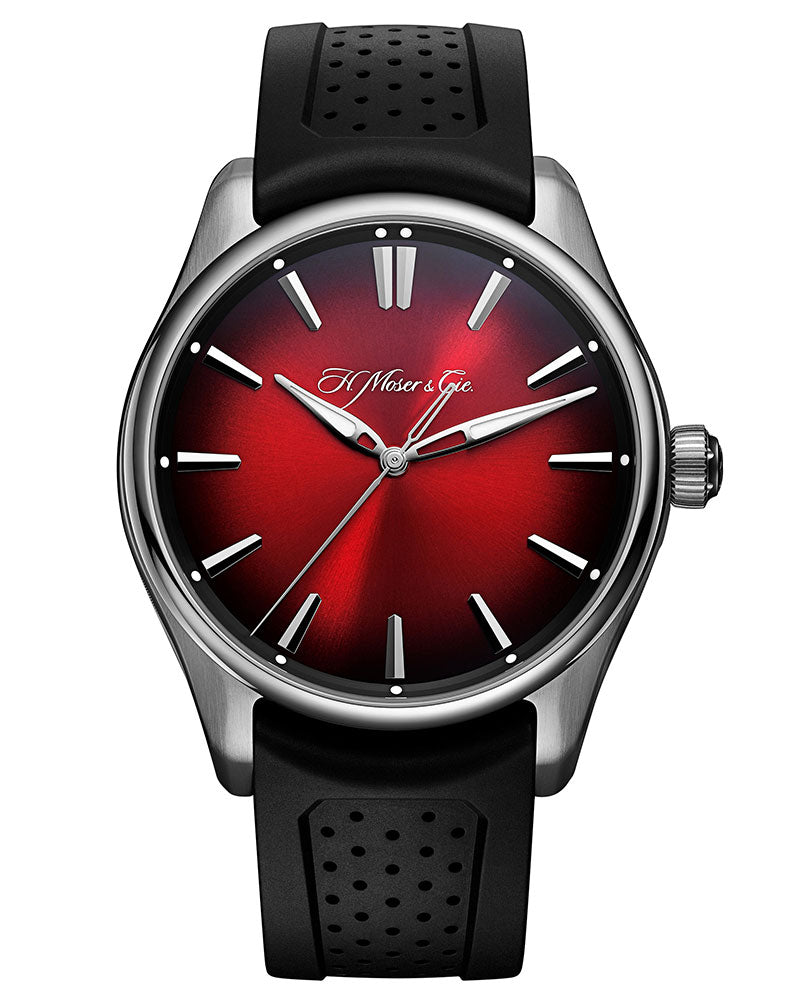H. Moser & Cie Pioneer Center Seconds Swiss Mad Red