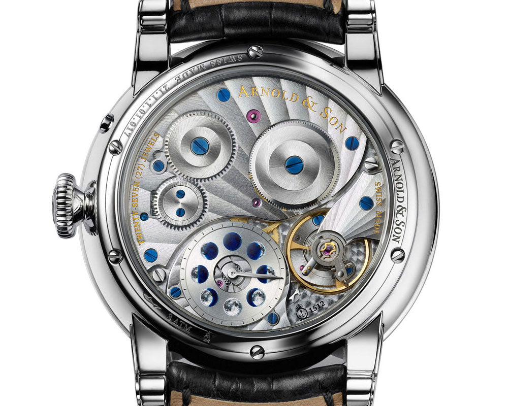 Arnold & Son Perpetual Moon Stainless Steel - back