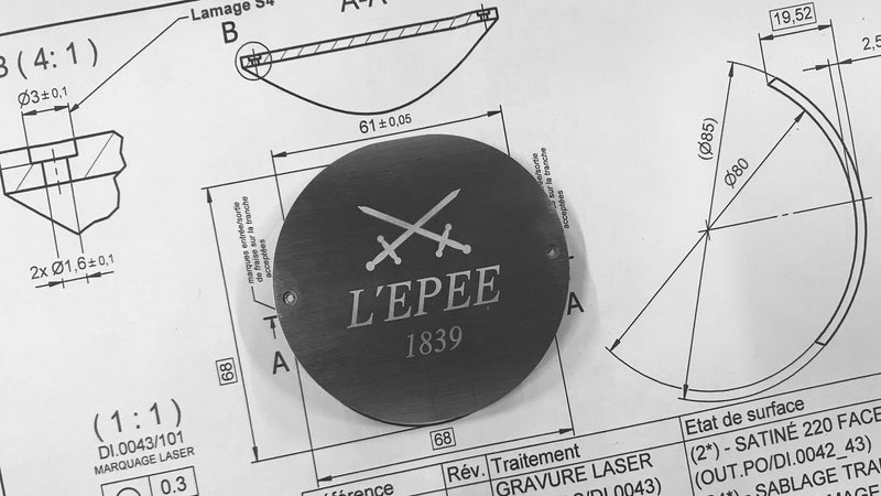 L'Epée 1839 luxury Swiss clockmaker brand bio with logo