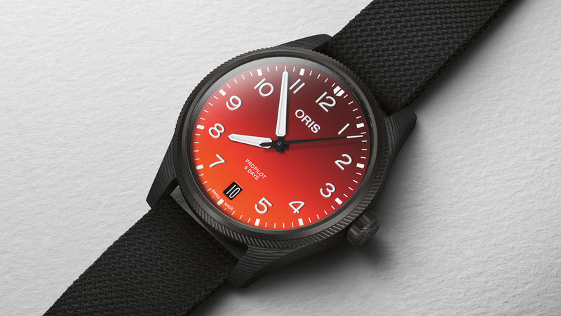 Oris Coulson Limited Edition orange dial
