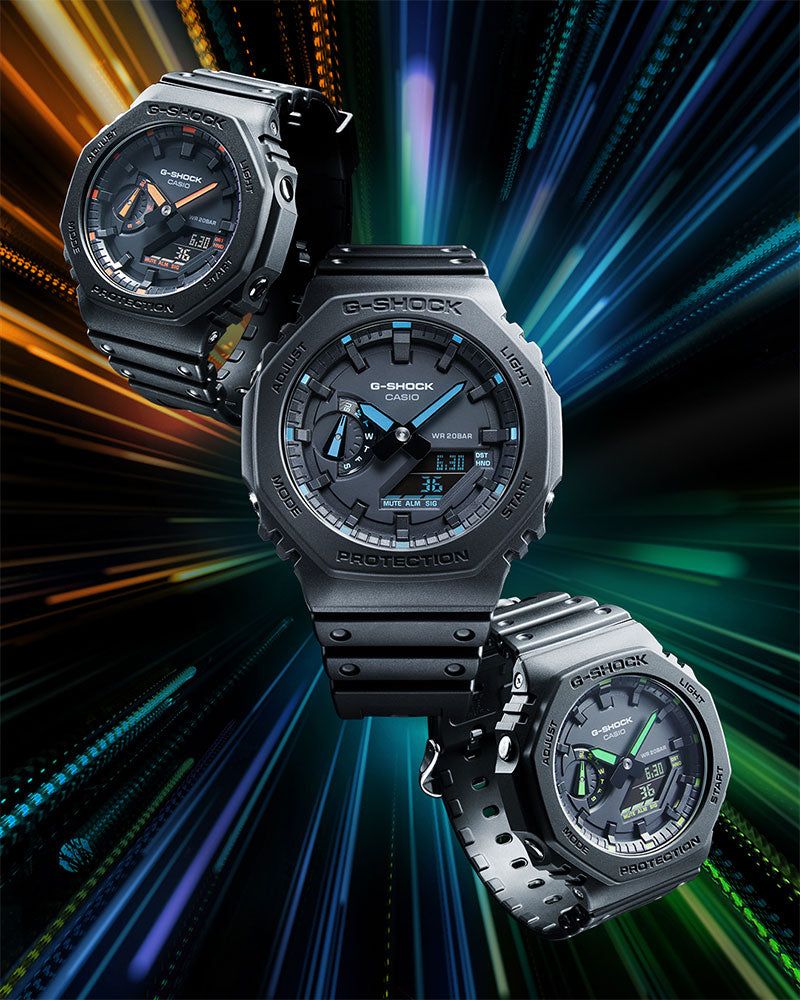 G-Shock GA2100 Neon Accent Collection