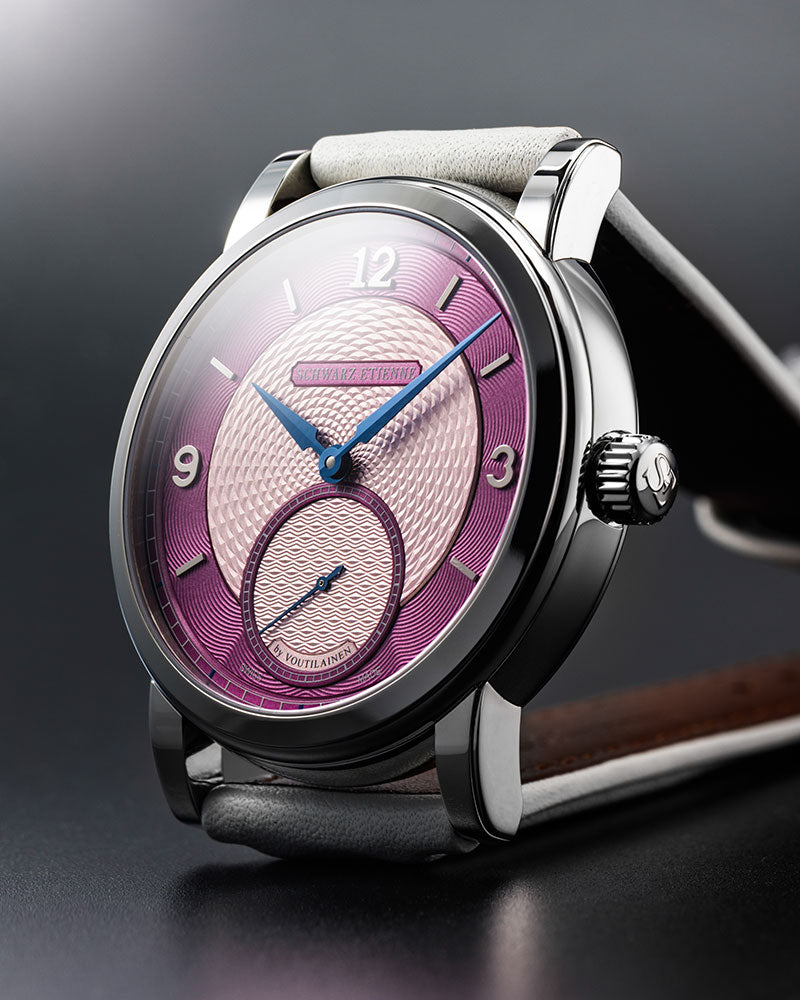 Schwarz Etienne Roma Synergy Pink-Purple Dial 38mm