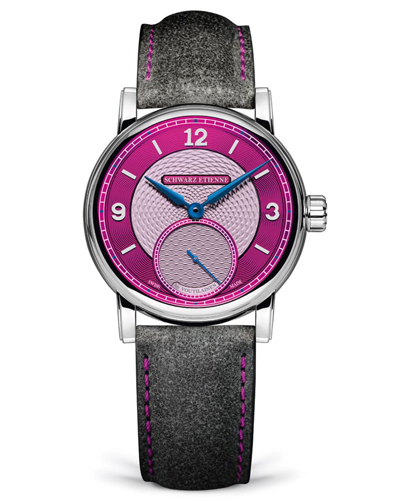 Schwarz Etienne Roma Synergy Pink-Purple Dial 38mm